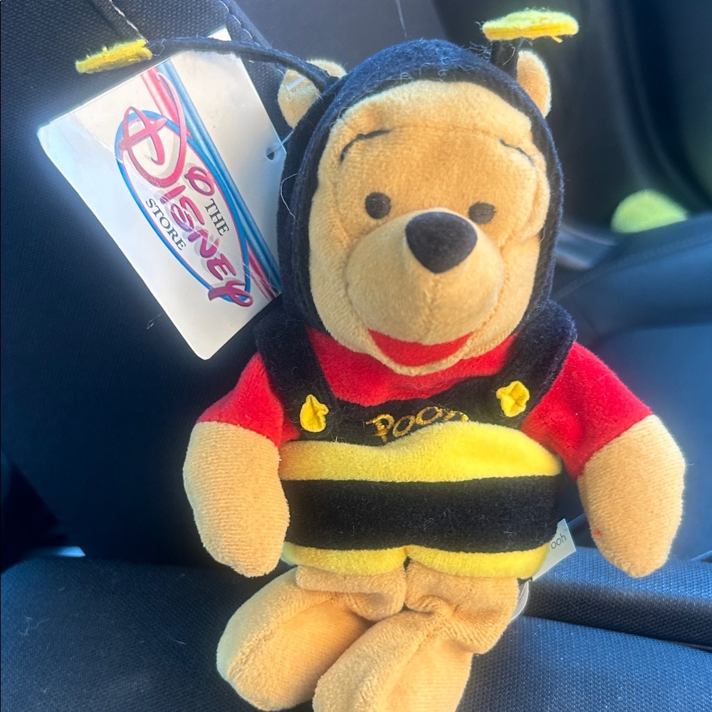 Disney Pooh Bear in Bumblebee Outfit Plush